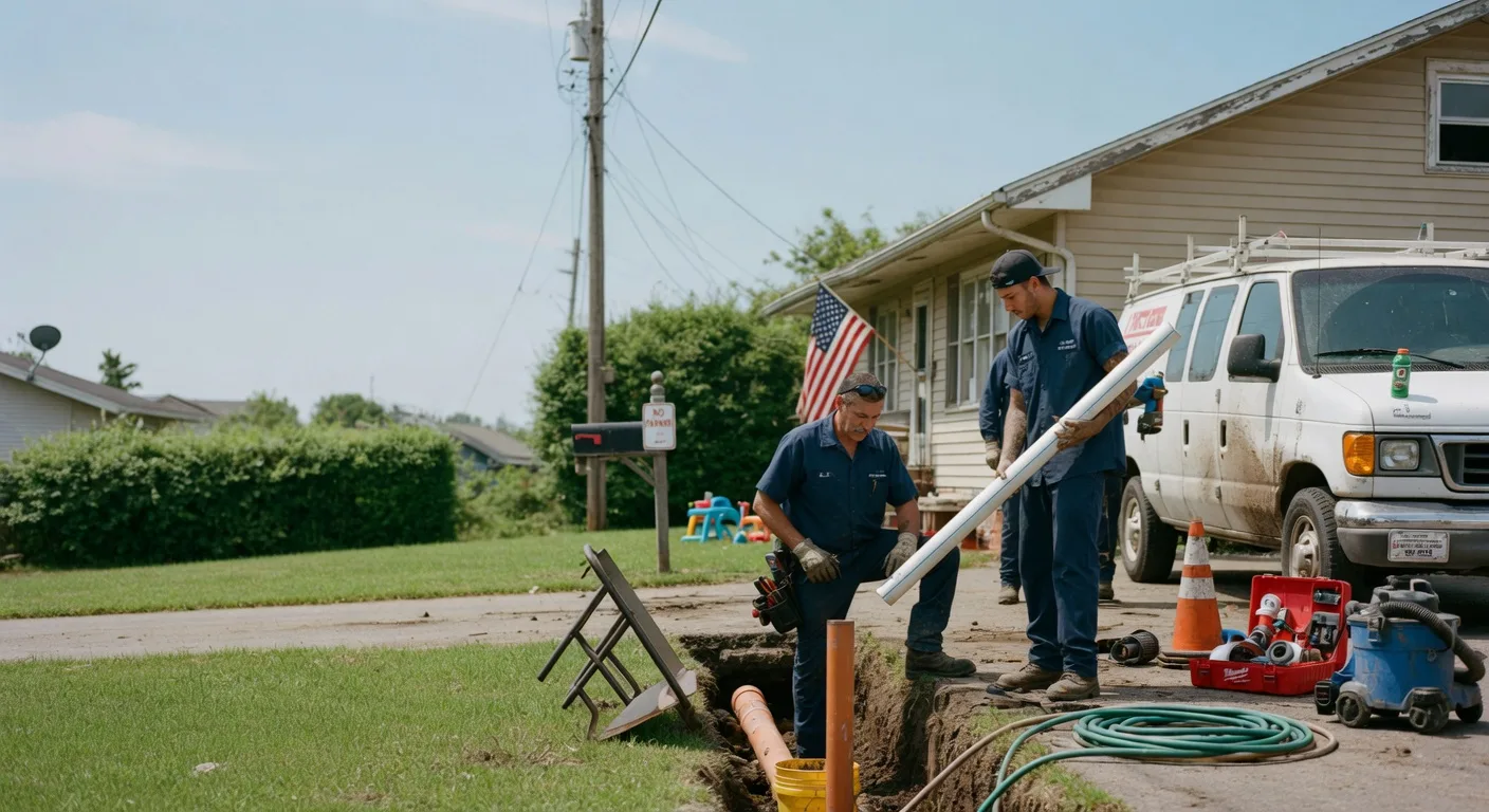 Sewer Line Inspection in New Middletown, OH